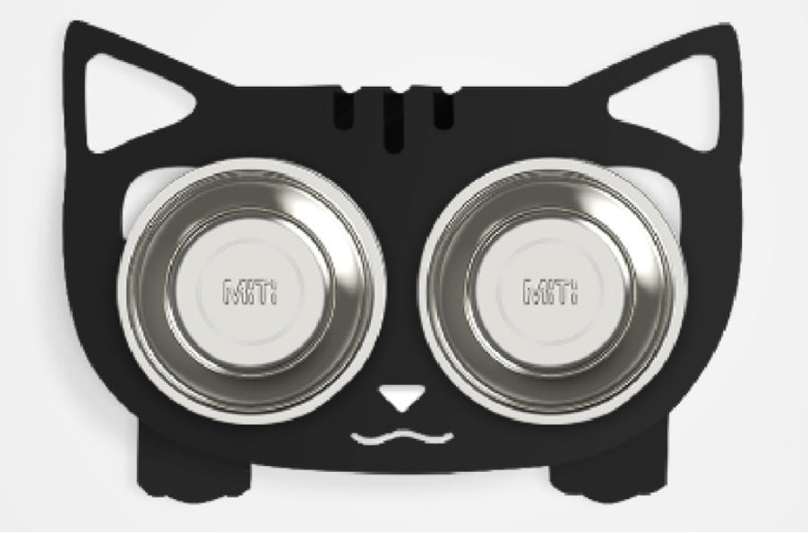 Anti - falling Cat Dog Feeding Water Bowl - 0 - CJ - Black - Style2 - CJJJCWGY01031 - Black - Style2