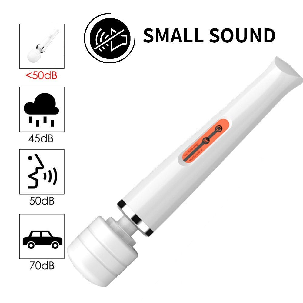 Magic Massager Wand Vibration 10 Speeds Vibrating Massage Full Body Magic Therapy Motor - 5 - CJ