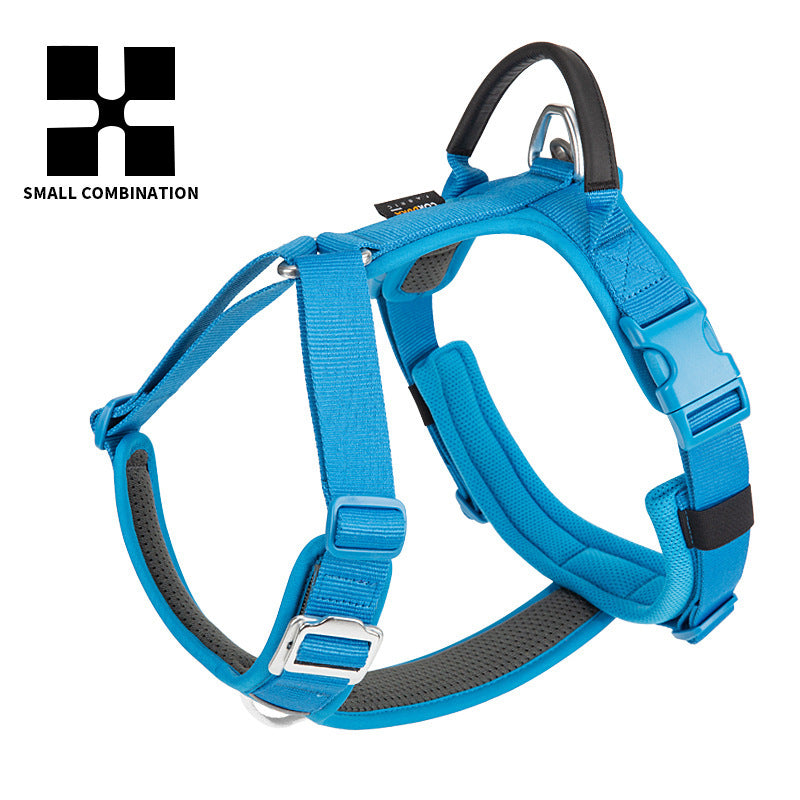 Medium And Large Breed Dogs Hand - held Dog Leash And Harness - 0 - CJ