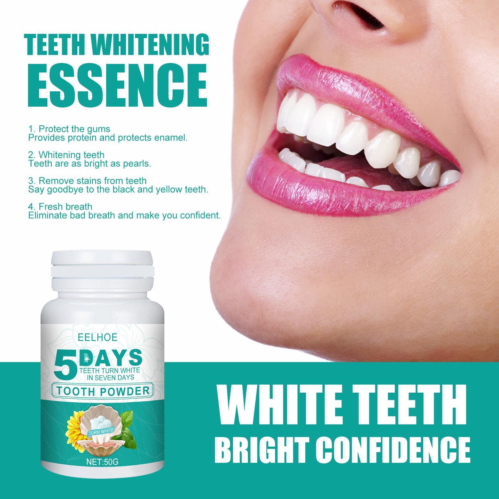 Yierhao Whitening Tooth Powder Cleans Teeth, Removes Dirt And Plaque, And Freshens Breath - 5 - CJ
