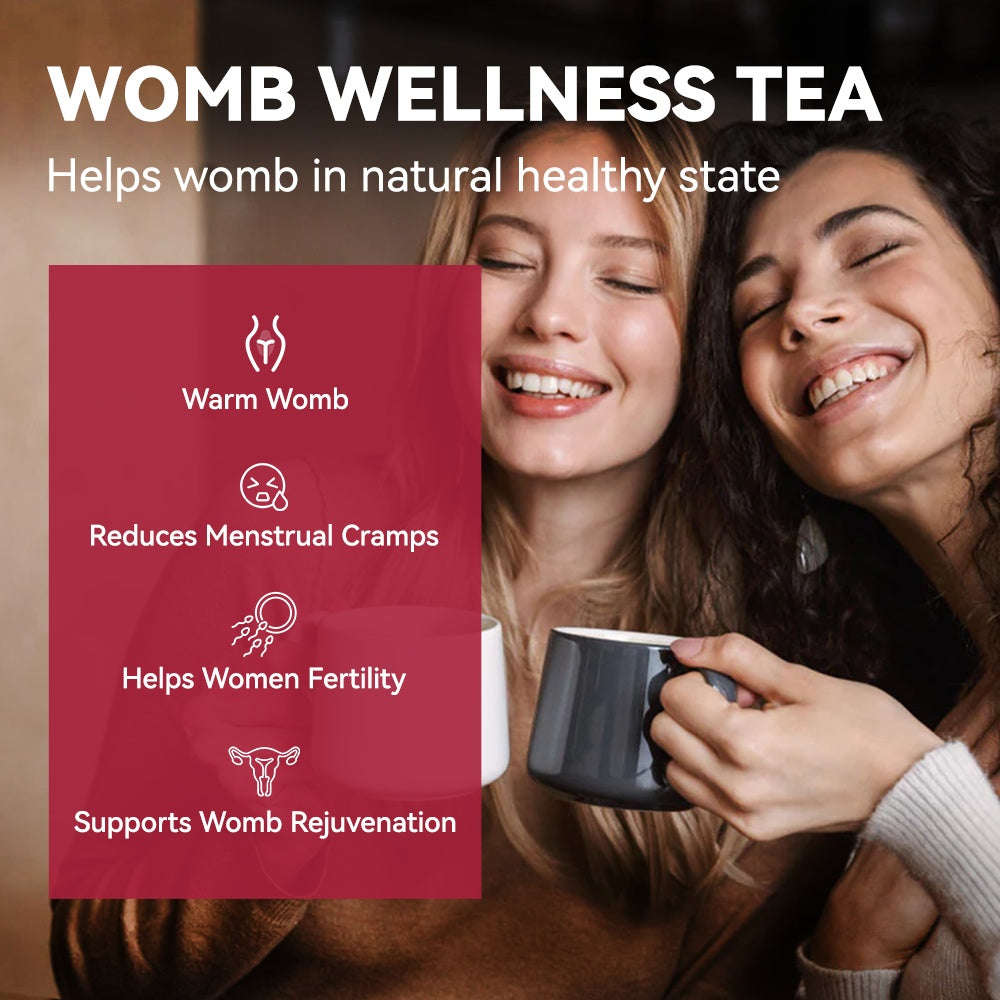 Chinaherbs Natural Womb Tea Female Period Menstrual Cramps Warmer Hormone Balance Glowing Beauty Care Packaged In Bag - 5 - CJ