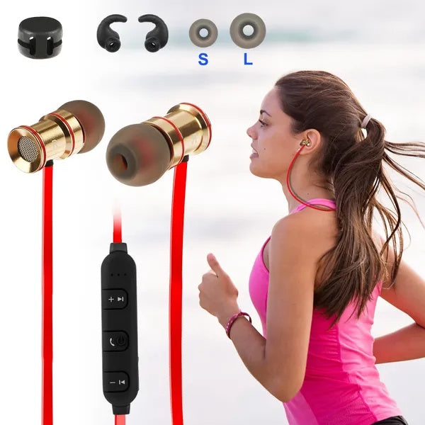 Sport Headsets Wireless V4.1 In - Ear Stereo Headphones Sweat - proof Running Earphones - 5 - CJ