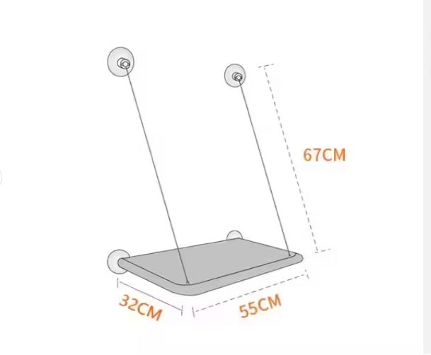US LOCAL STOCK Hiphoppet Best Selling Washable Window - Mounted Sucker Cat Hammock Cat Nest Seat Elaxing Spot To Lounge For Cats - 5 - CJ