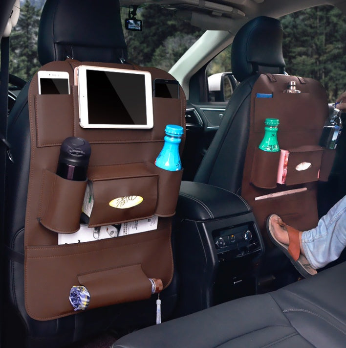 HQ Leather Car Seat Organizers - 0 - CJ