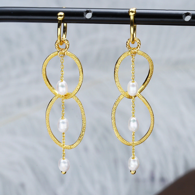 Ring Pearl Ear Clip Without Ear Hole - 4 - CJ