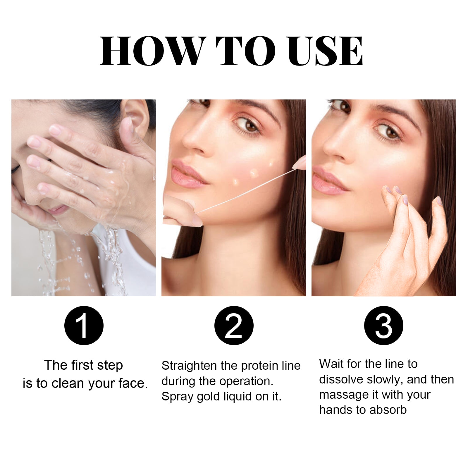EELHOE Protein Lift Kit Face Contouring Firming Lift Line Eye Area Fine Lines Anti - Wrinkle Serum - 5 - CJ