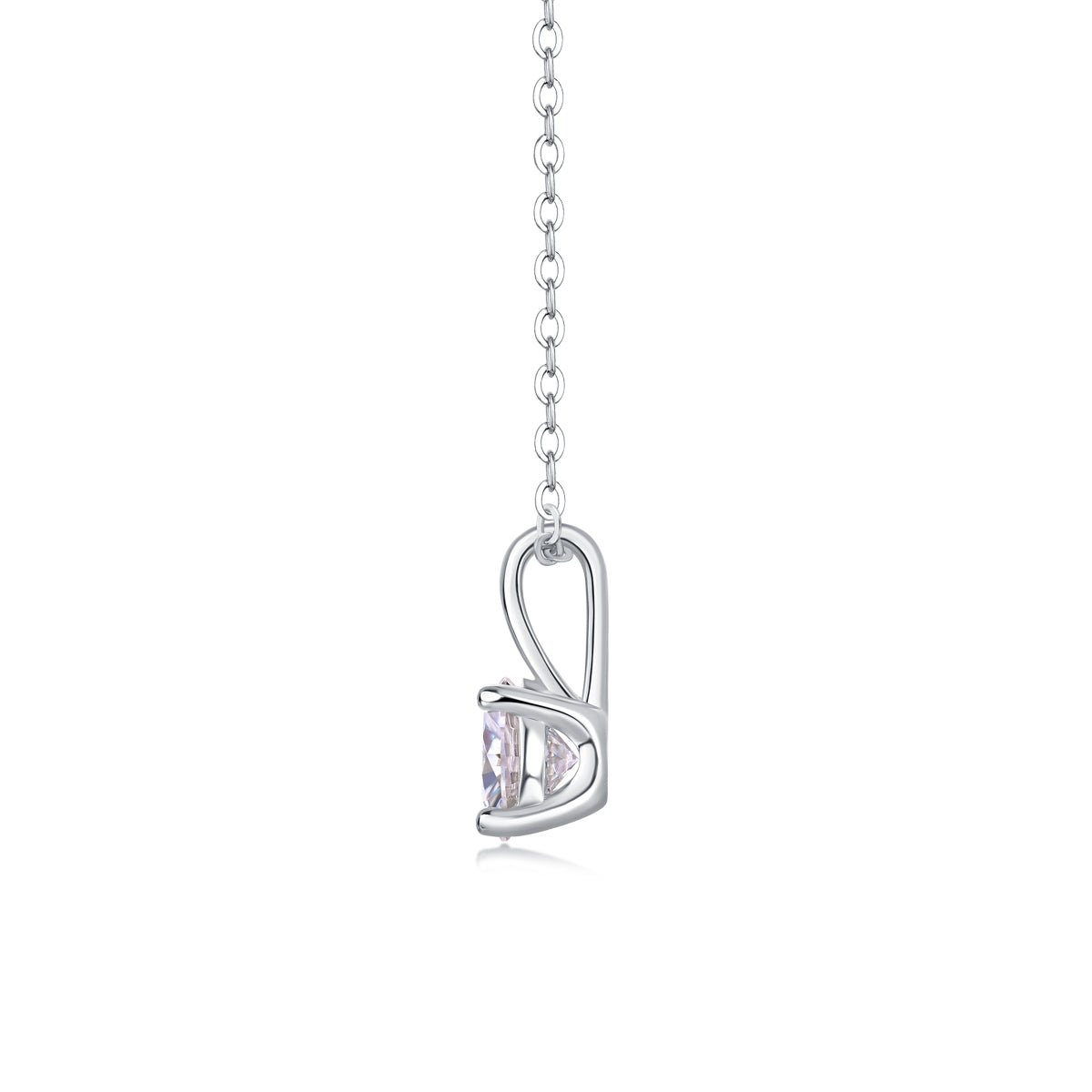 1Encounter - A Fashionable And Luxurious Diamond Jewelry Pendant Set With 1 - carat Moissan Diamond S925 Sterling Silver Prohibit TikTok sales - 5 - cj