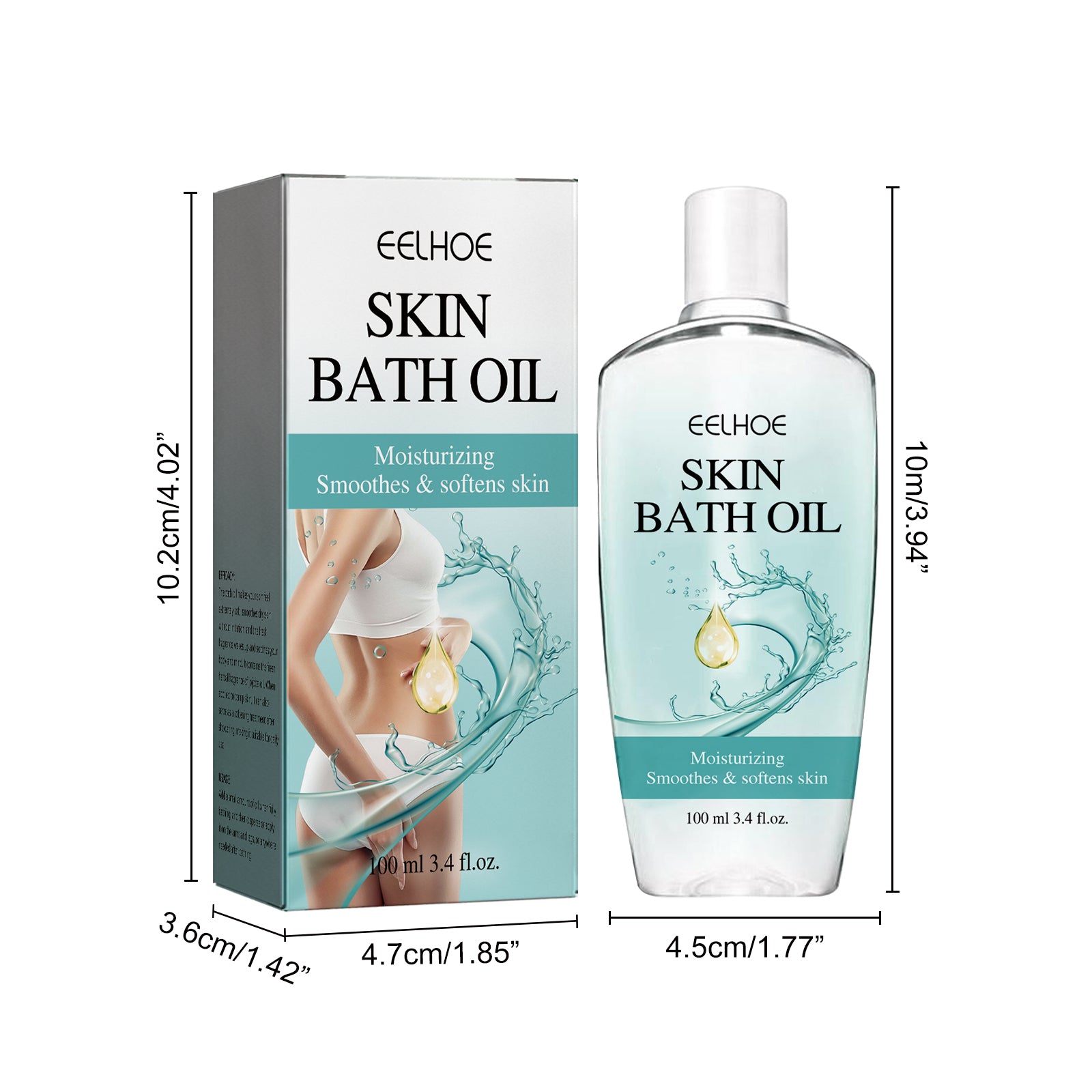 EELHOE Shower Oil Body Cleansing Repairing Skin Moisturizing Lubricating Skin Care Shower Oil - 5 - CJ