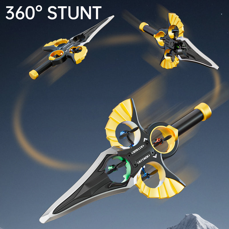 Drone Sword - flying Gesture Remote Control Flying Sword, Children's Gesture - sensing Aircraft, Toy For Boys, Entertainment, Birthday Gift - 5 - CJ