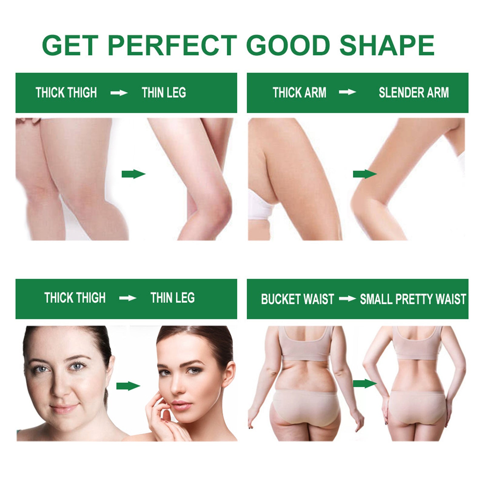 Jaysuing Ginger Abdominal Shrinking And Slimming Cream Massage For Skinny And Big Belly Tightening, Slimming And Body Shaping Beauty Cream - 5 - cjdropshipping