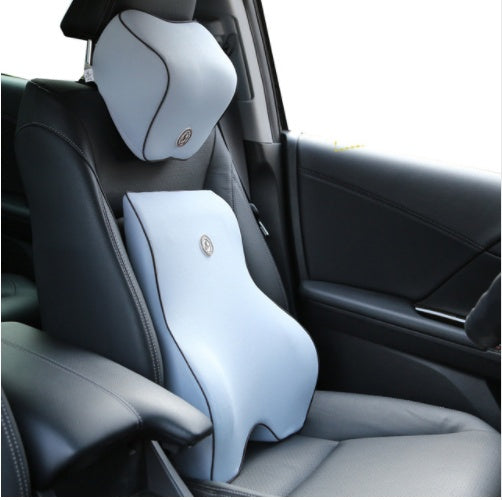 Car Memory Cotton Lumbar Suit Pillow Back Pad Waist Car Interior Seat Four Seasons Universal New Slow Rebound - 0 - CJ