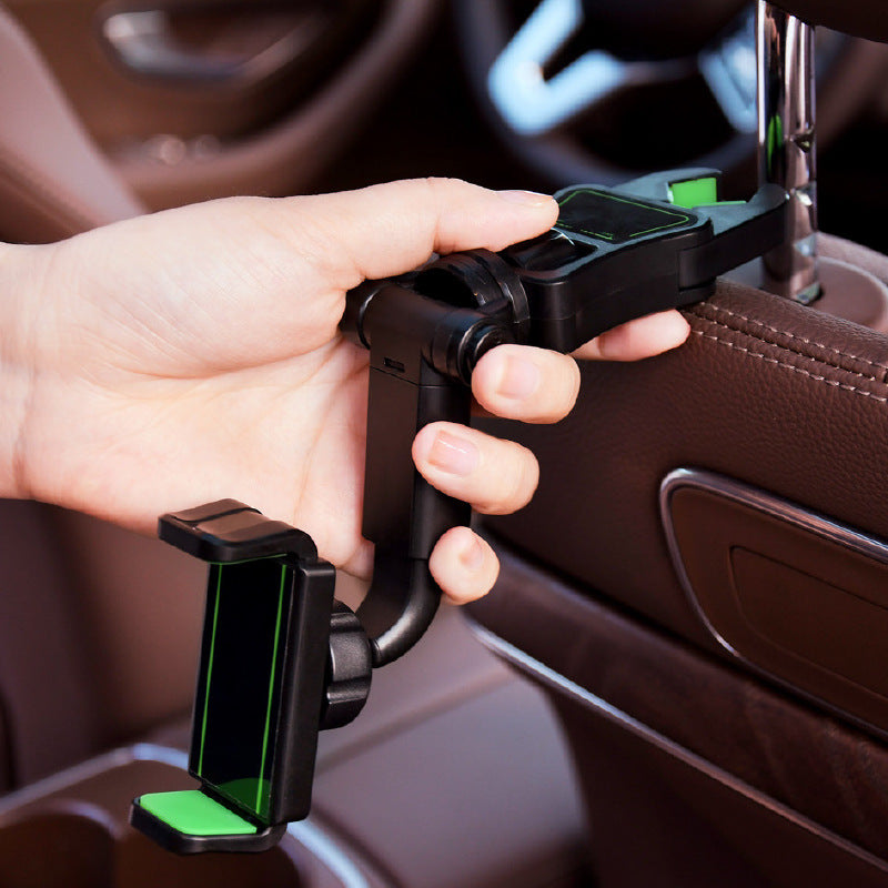 New Car Mobile Phone Holder Rear View Mirror Bracket AR Navigation Pillow - 0 - CJ