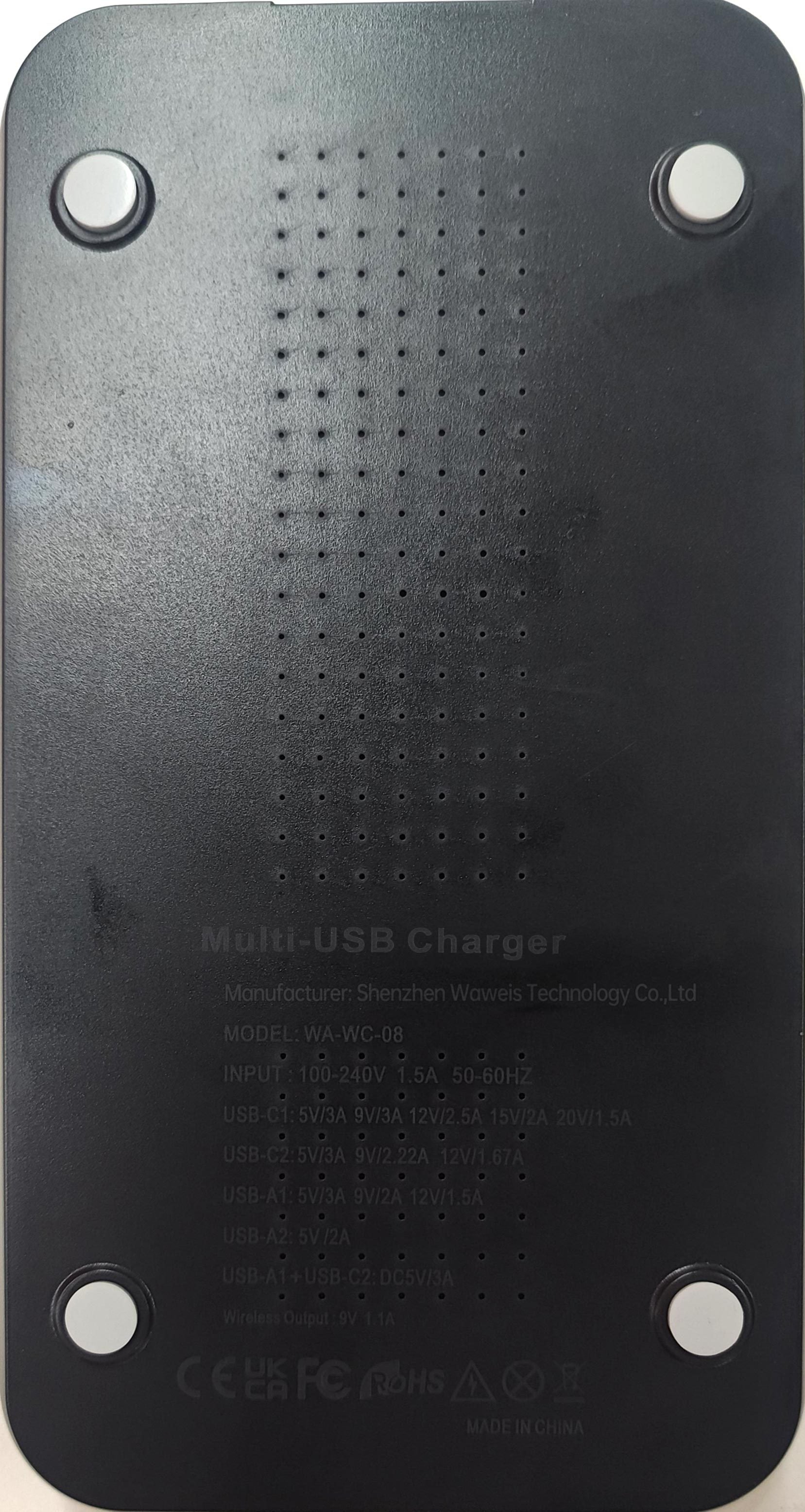 70W Charging Station For Multiple Devices, 5 In 1 Fast Charging Dock With 10W Max Wireless Charger And 4 Ports , 30W USB C PD Fast Charging For IPad, IPhone,Tablets,Kindle - 5 - CJ