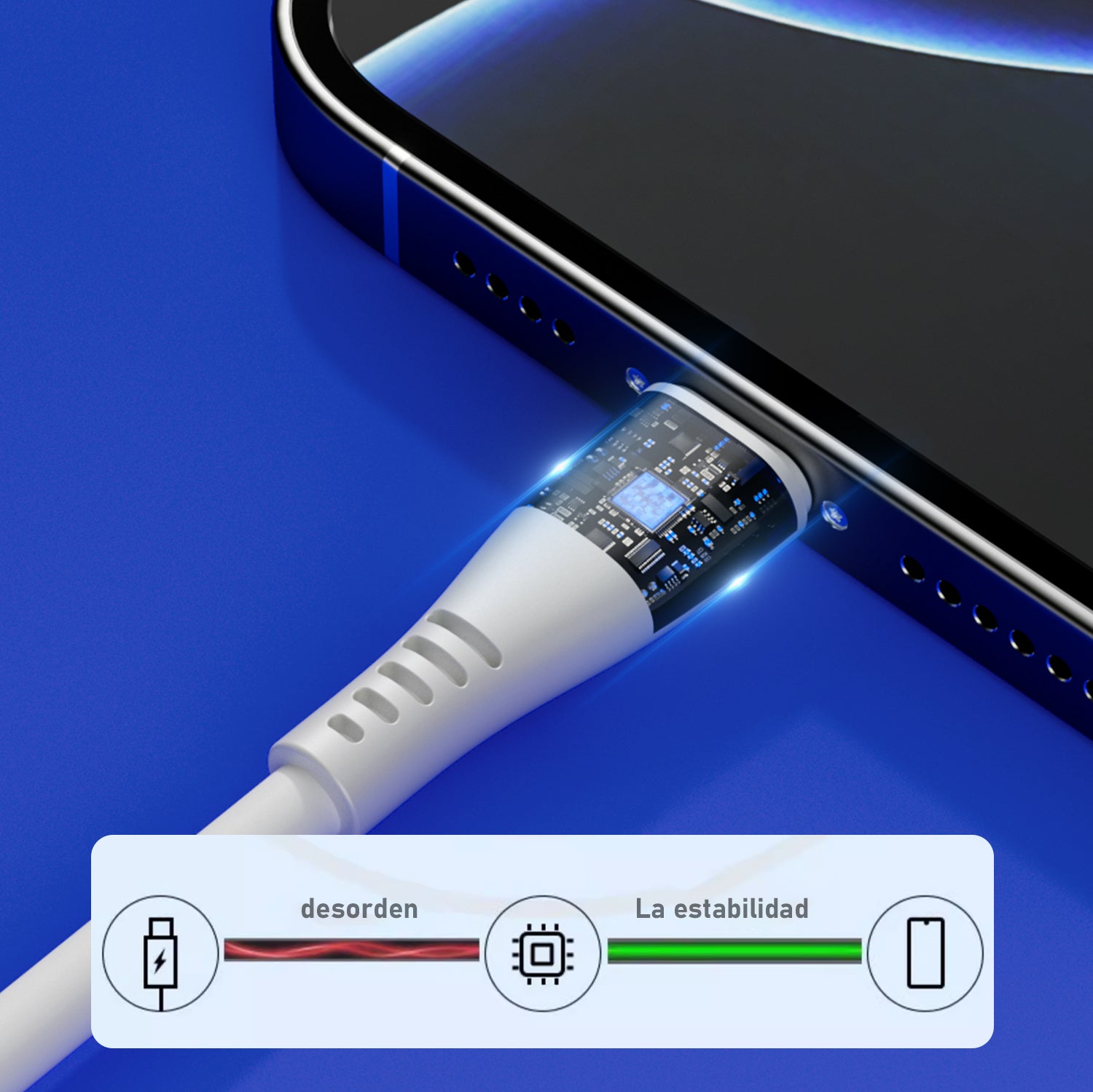 L41 USB - C Cable 6A 2M White USB 3.0 UWINN - 5 - CJ