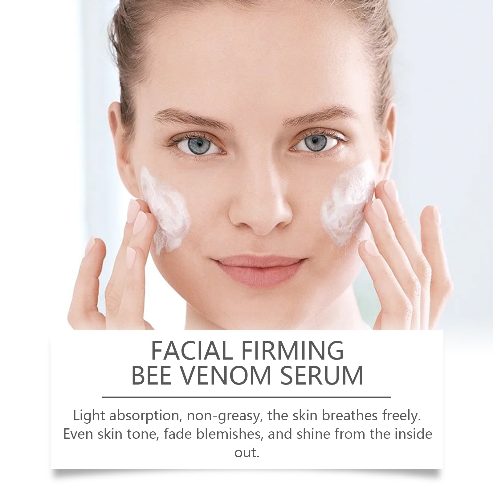 Hoygi Bee Venom Facial Essence, Hydrating, Moisturizing And Refreshing Collagen Firming Skin Care Essence - 5 - CJ
