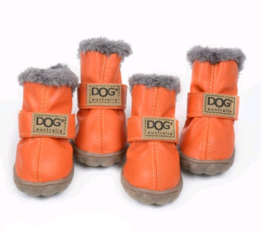 Dog Thick Snow Boots Keep Warm Teddy Autumn And Winter VIP Shoes - 0 - CJ