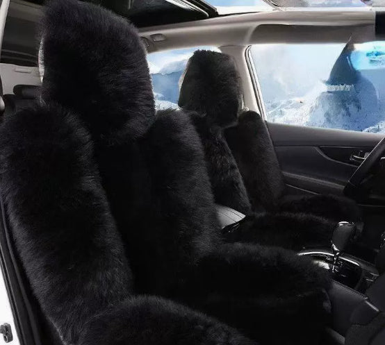 Car cushion winter - 0 - CJ - Black - CJQCNBQC00186 - Black