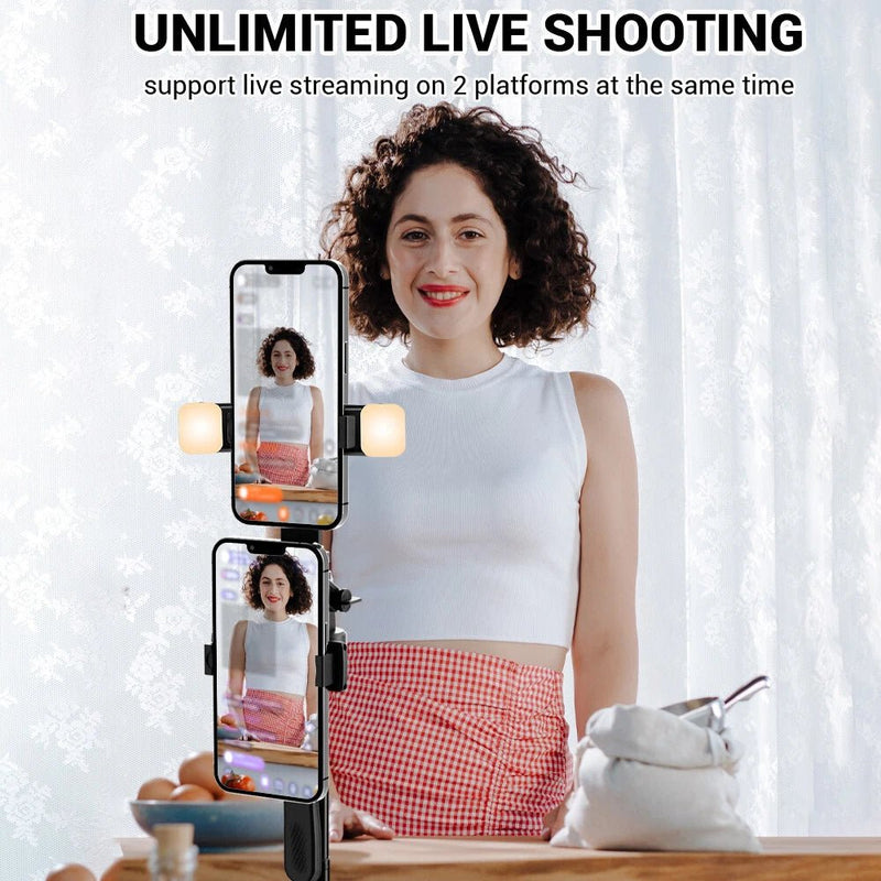 360 Rotating Pan Tilt Selfie Stick Tripod - 5 - CJ