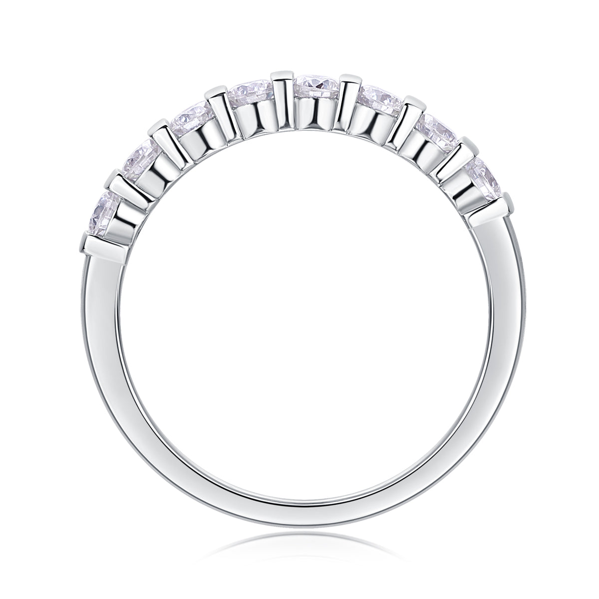 1Luxury Fashion Diamond Ring, Moissanite Silver Ring Prohibit TikTok sales - 5 - CJ