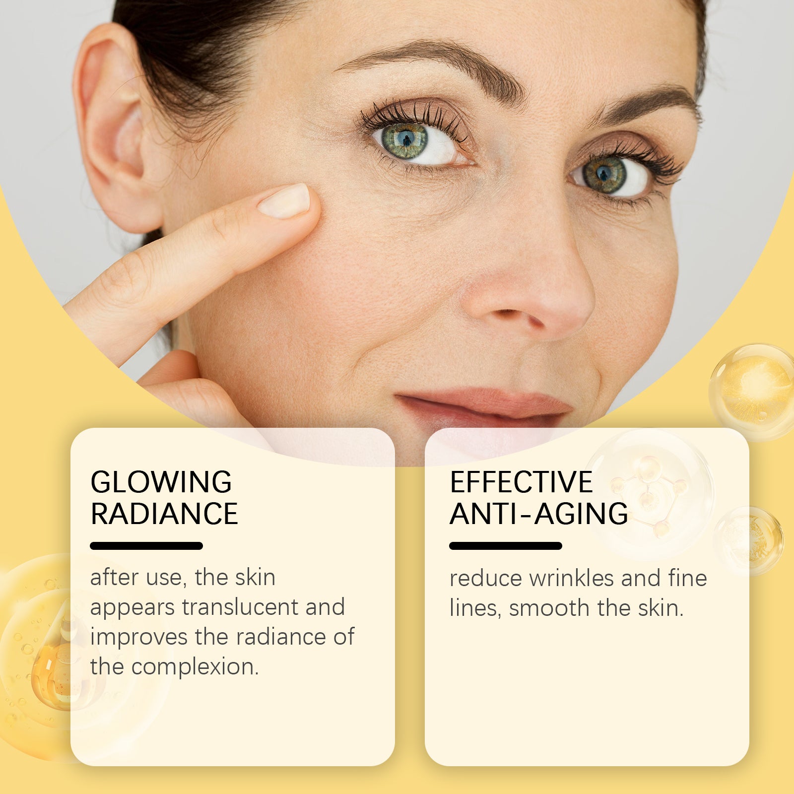 OUHOE Facial Moisturizing Essence, Gently Care Facial Skin And Rejuvenate Skin - 5 - CJ