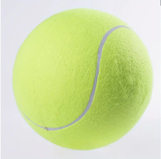 Big Tennis Ball For Dogs - 9.5" Inflatable Giant Tennis Balls Large Pet Toys For Outdoor/Indoor Sports Oversize Dog Toy Ball For Small/Medium/Large Dogs Funny Gifts - 5 - CJ
