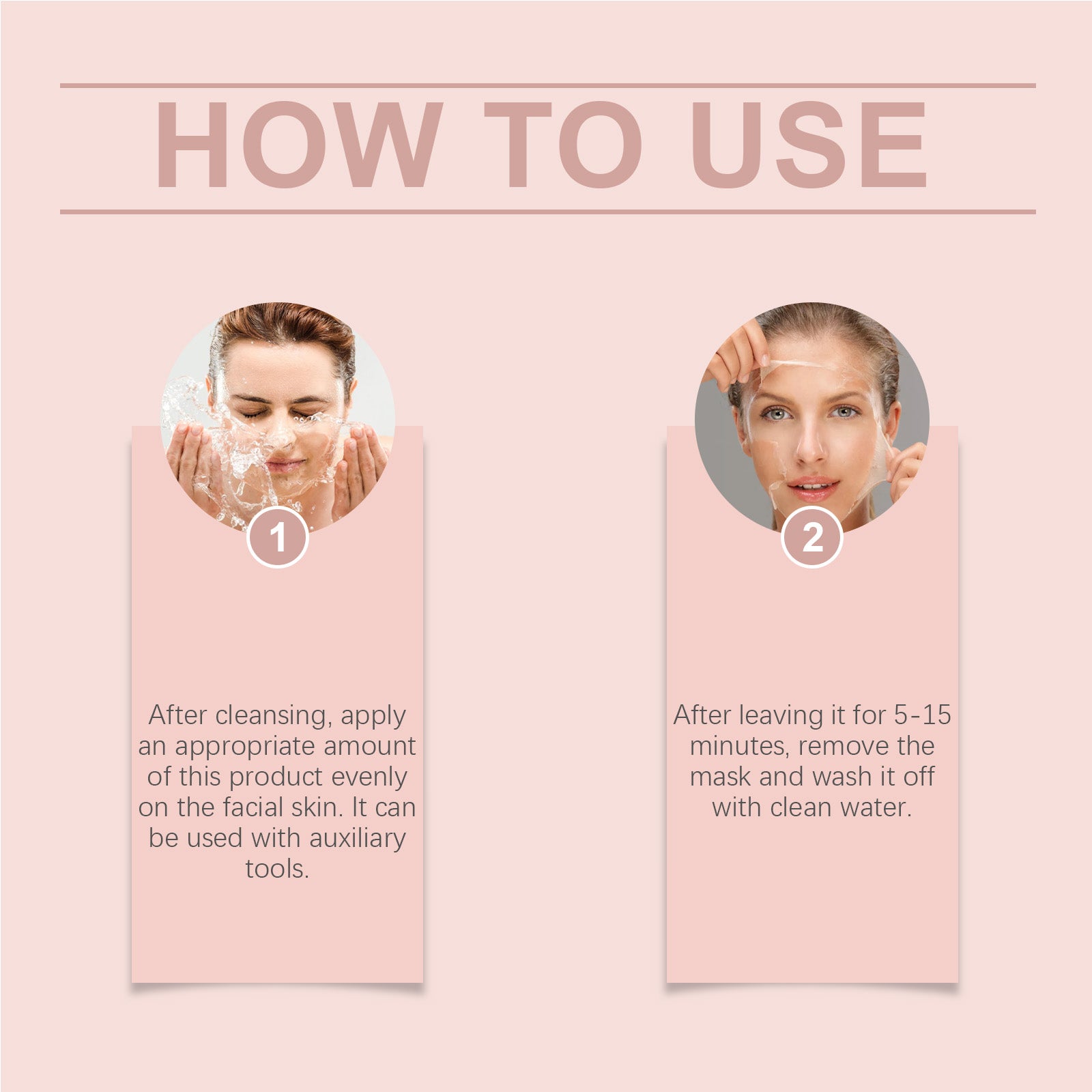 Hoygi Collagen Tear Mask, Gentle Cleansing, Exfoliating, Moisturizing, Moisturizing, Skin Care And Brightening Mask - 5 - CJ