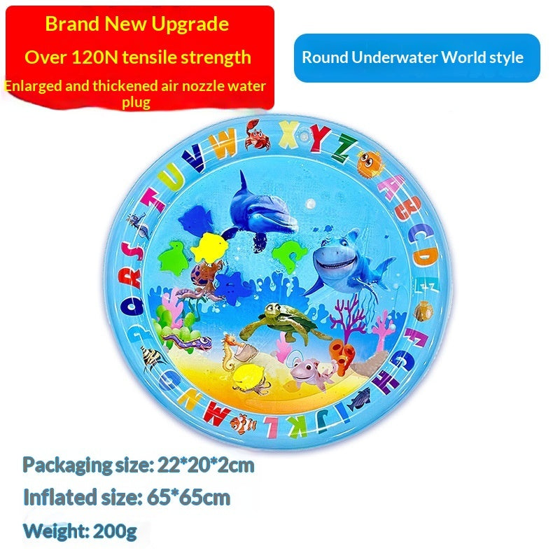 Extra Large Thick Ocean Fish Crawling Water Mat Toy Pet Cushion - 0 - CJ