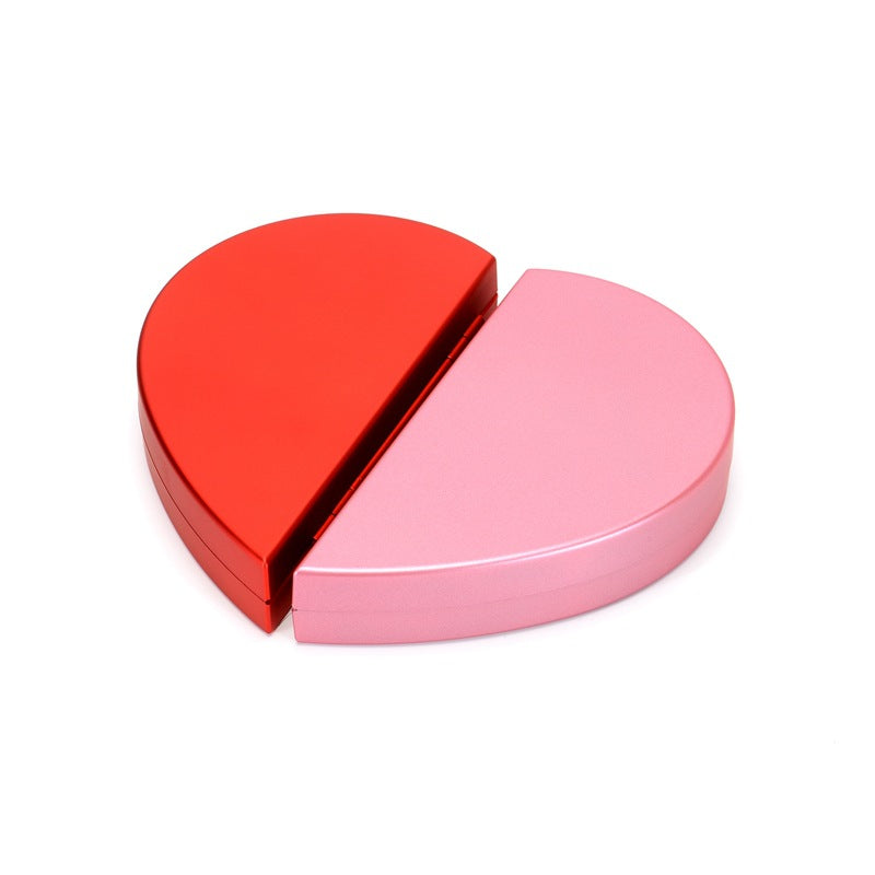 3D Love Box Heart - shaped Rose Flower Rotating Ring Box Valentines Day Gift - 4 - CJ