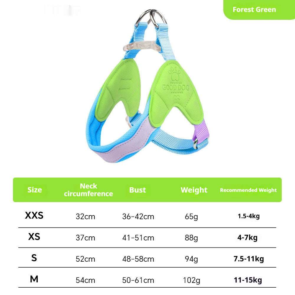 Dog Harness Vest - style Leash, Dopamine Dog - 0 - CJ