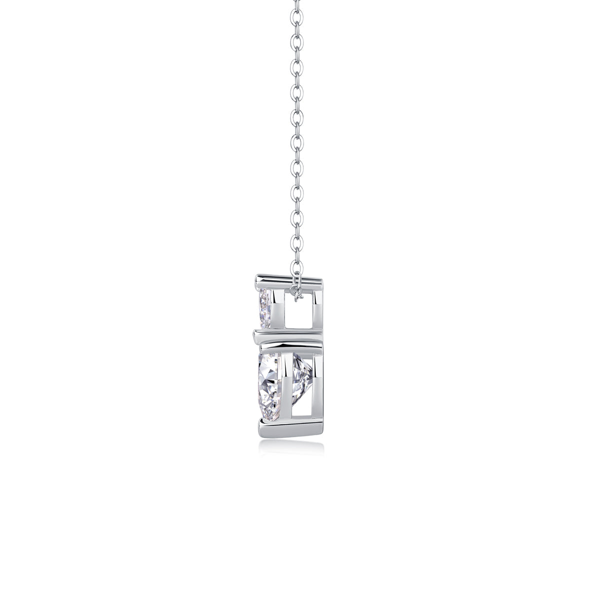 1The Beloved Of The Heart - A Fashionable And Luxurious Diamond Jewelry Pendant Set With Moissanite S925 Sterling Silver And Platinum Plating Prohibit TikTok sales - 5 - CJ