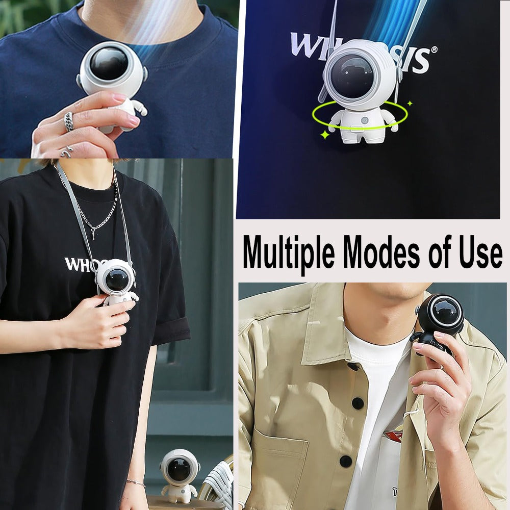 It Is Essential To Keep Cool In Summer, And The Neck Fan Is Suitable For Various Scenes, With Intelligent Wind Adjustment Function, And A Variety Of Styles - 5 - CJ