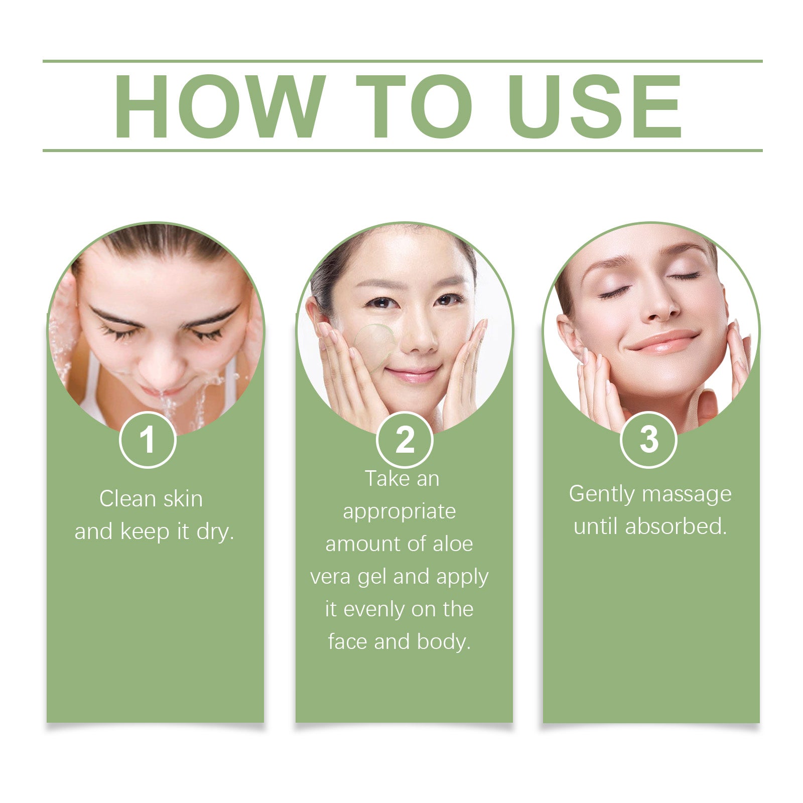OceAura Moisturizing Aloe Vera Gel Moisturizes And Nourishes Skin After Sun - 5 - CJ