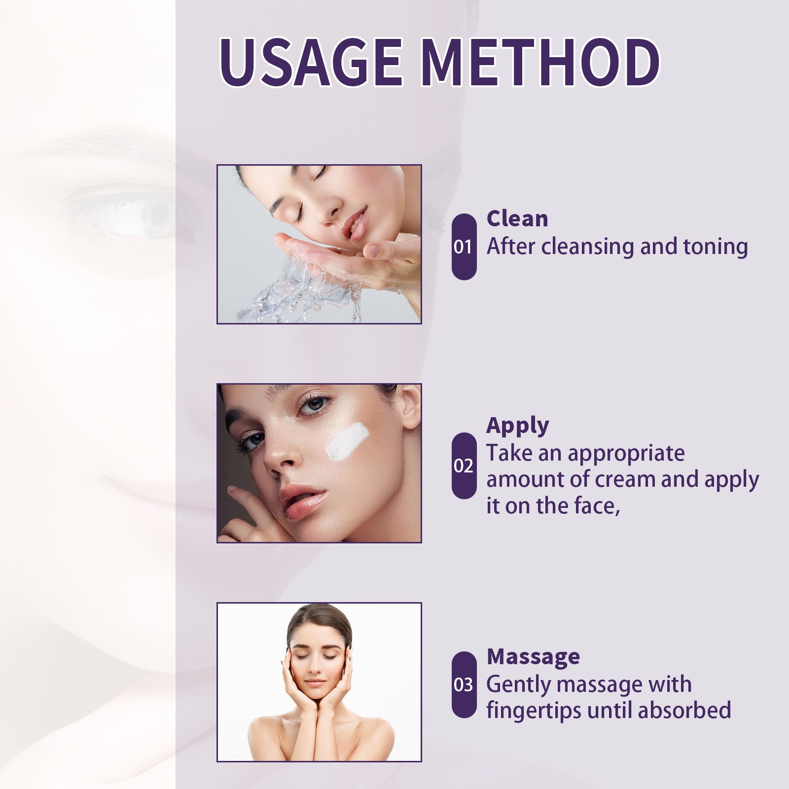 Jaysuing Night Care Sleep Cream, Hydrating Night Repair Skin Barrier Brightening Whitening Cream - 5 - CJ