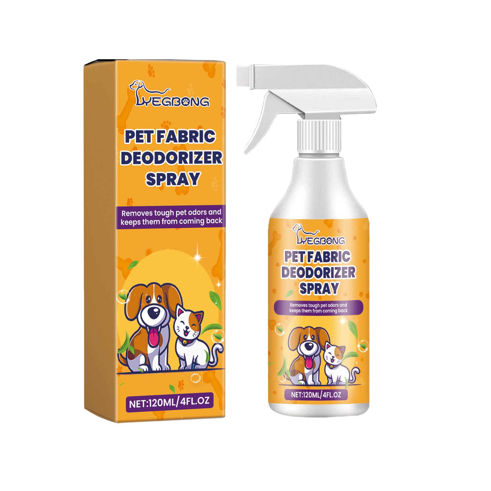 Pet Deodorant Spray Cleaning Pet Odor Lasting Fragrance Deodorant - 0 - CJ