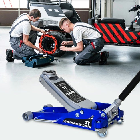 3T Aluminum Iron Horizontal Jack - 5 - cjdropshipping