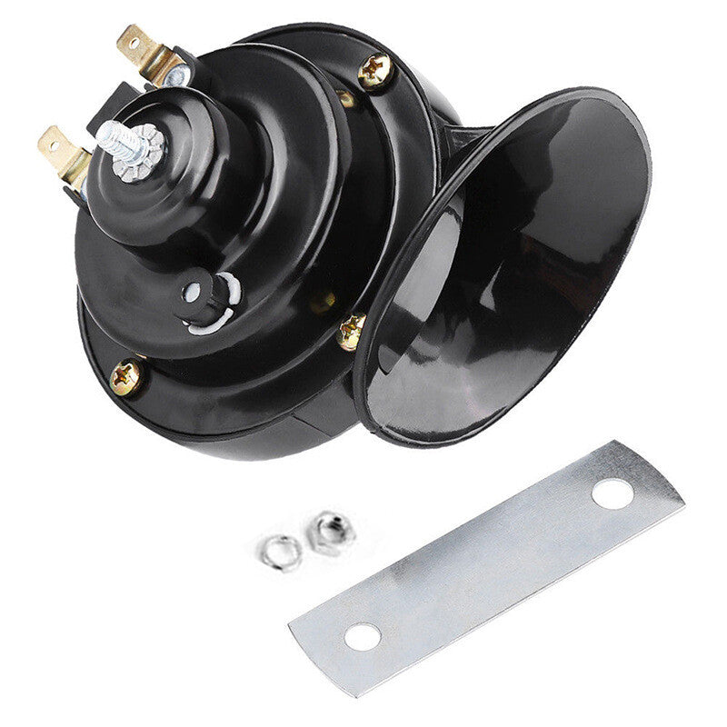 300DB 12V Electric Snail Horn Air Horn Raging Sound Fit For Car Boat Truck Train - 5 - CJ