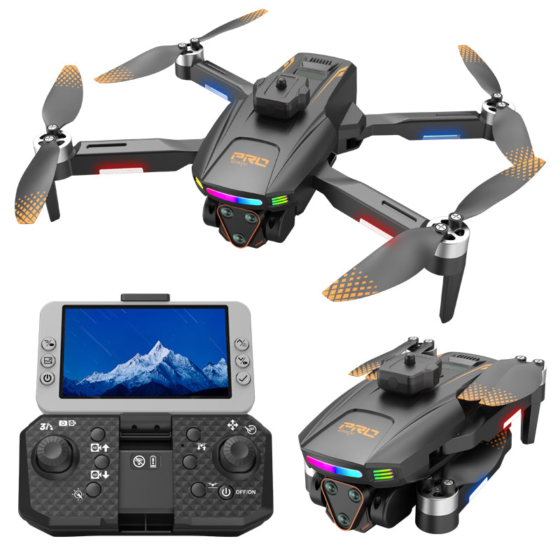 2026 New Foldable Four - axis Aerial Photography Drone X01 With 4.5 - inch Independent Display, Equipped With Dual Camera, WIFI USB Charging, Remote Control, Electric Adjustable Camera, Support Multi - angl - 5 - CJ