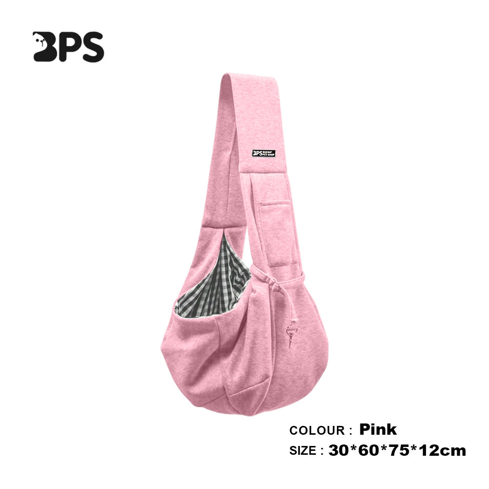 Comfortable Cotton Dog Bag Pet Out Crossbody Shoulder Bag Outdoor Travel Portable Cat Puppy Sling Bag Pet Carrying Supplies - 5 - CJ