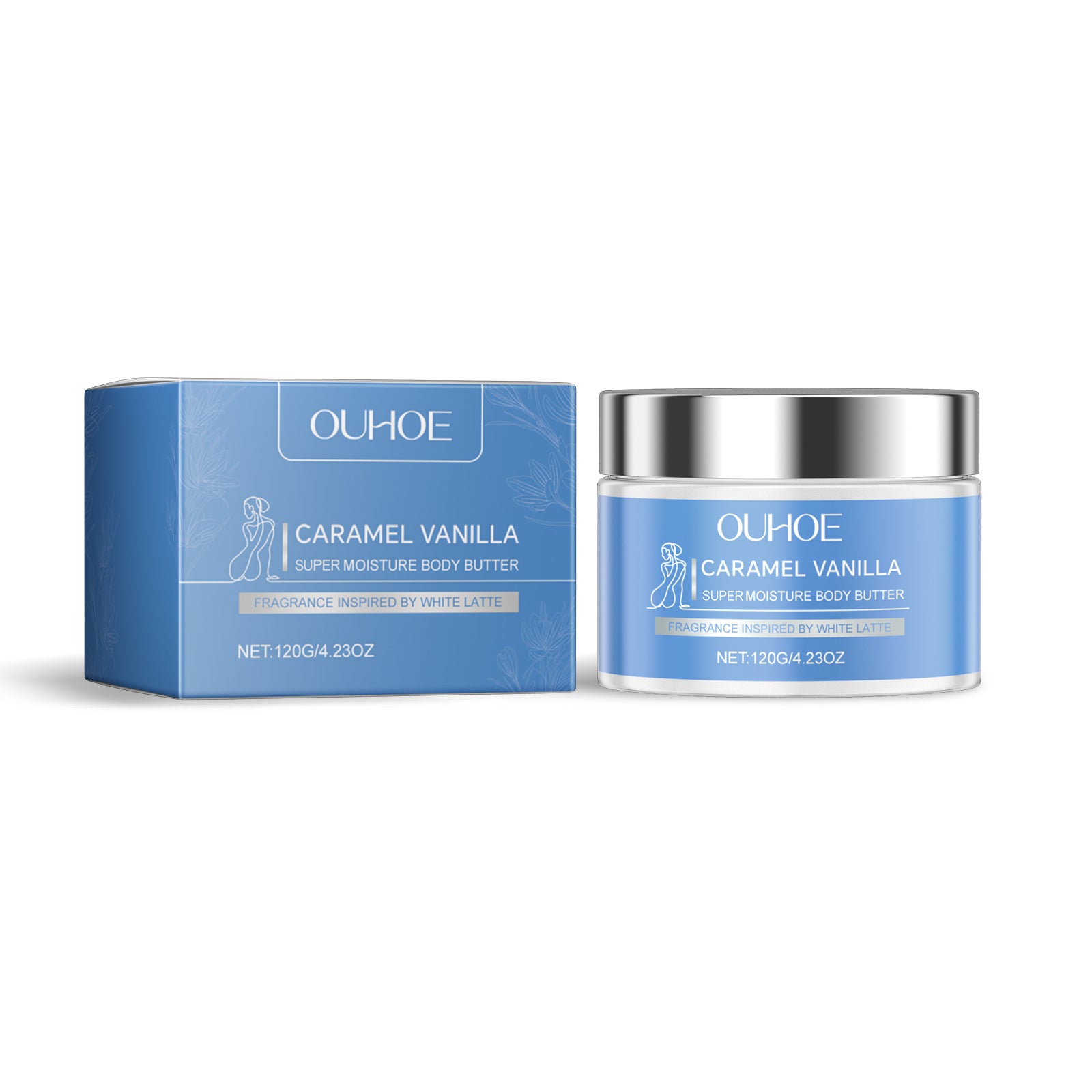 OUHOE Caramel Vanilla Moisturizing Body Lotion Gently Nourishes, Hydrates, Brighens And Moisturizes Tender Skin - 5 - CJ