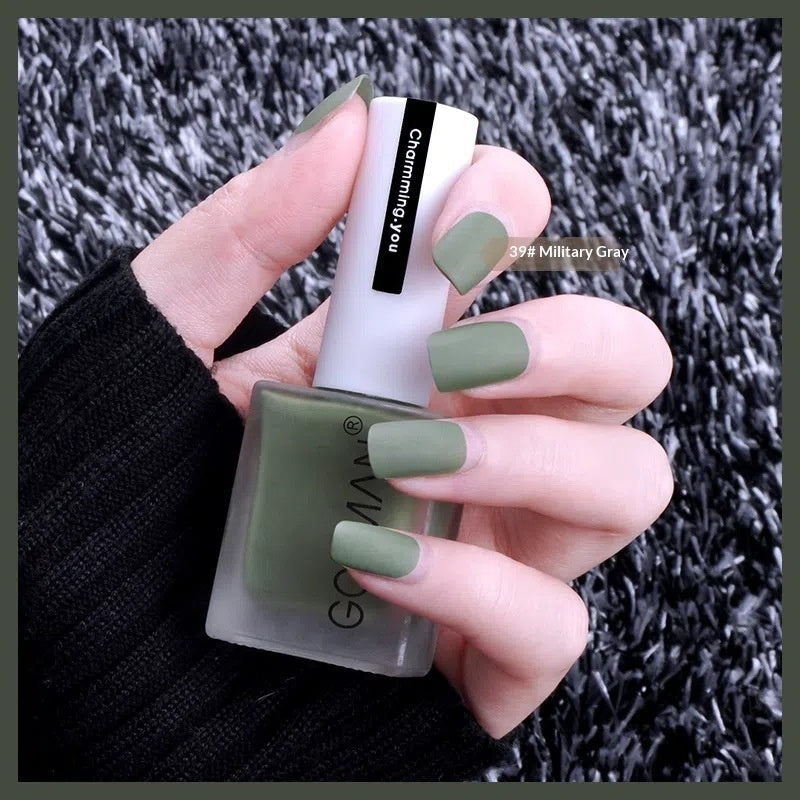 Quick - dry Matte Nail Polish, Non - peel - 0 - CJ