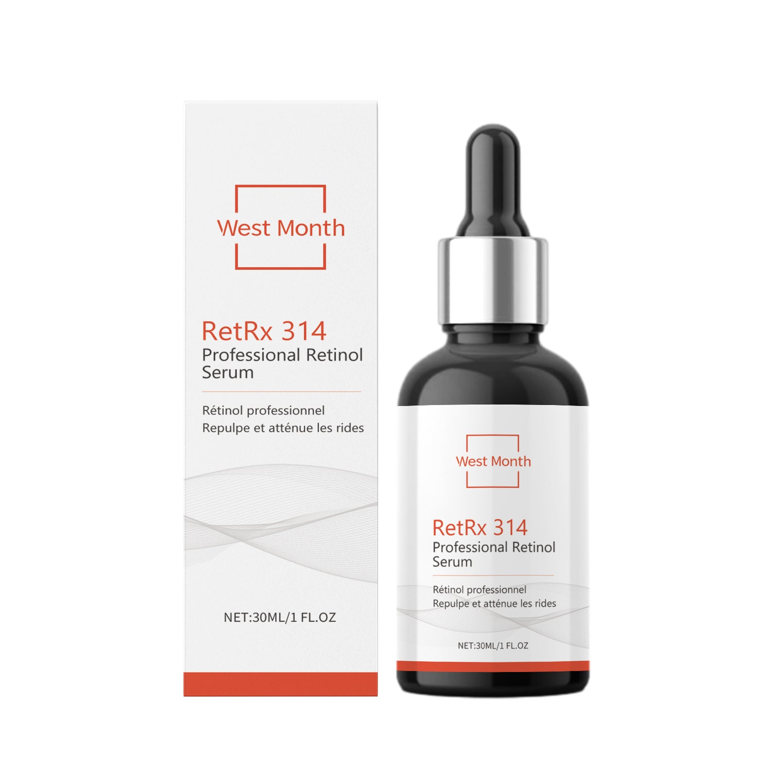 West&Month Retinol Essence Facial Skin Supple, Hydrating, Nourishing And Improving Condition Facial Essence - 5 - CJ