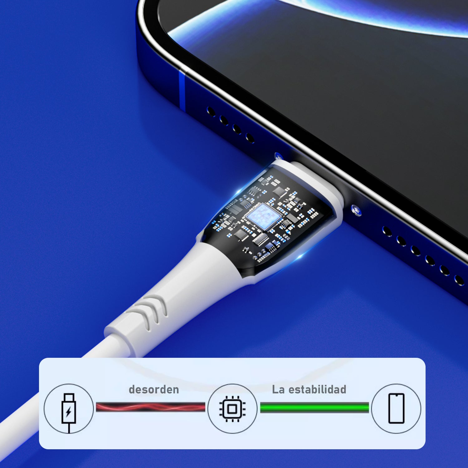 L01 USB - C Cable 2.4A 1M White USB 3.0 UWINN - 5 - CJ