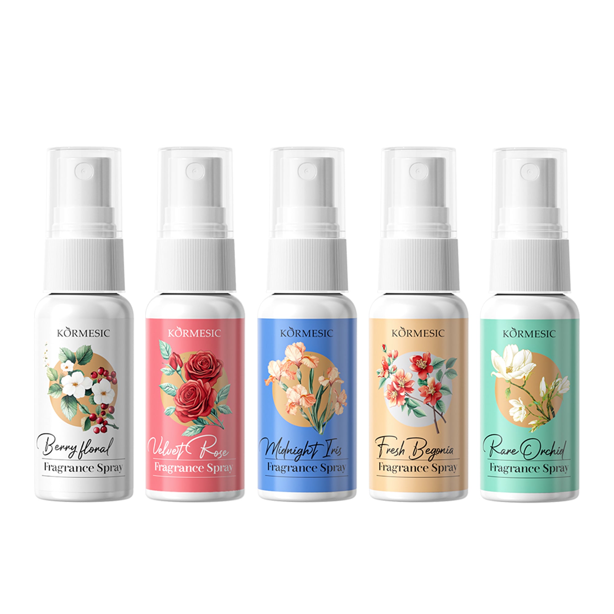 KORMESIC Romantic Floral Fragrance Spray Set - 4 - CJ