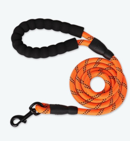 Pet Supplies Reflective Dog Leash - 0 - CJ - Orange - 300X1.2 - CJGX149410618RI