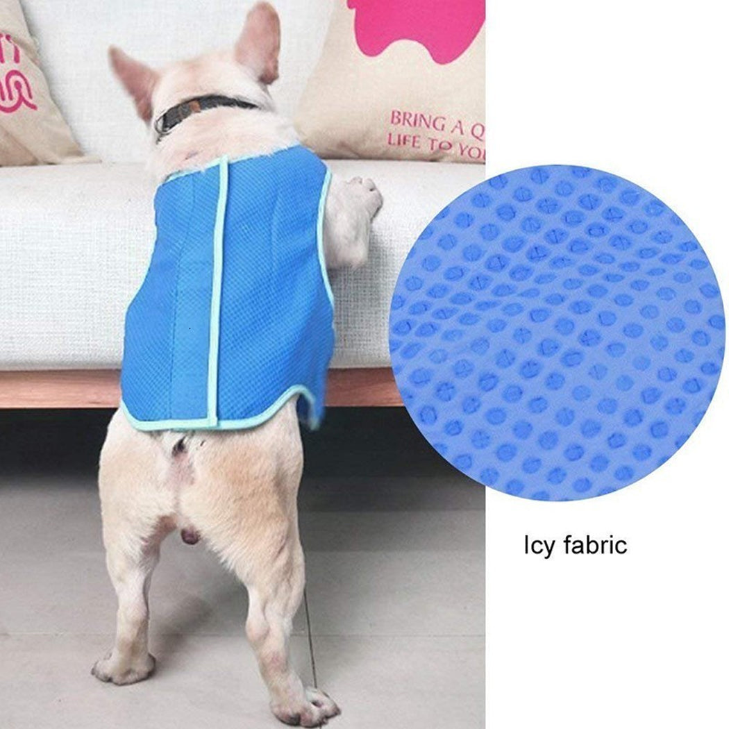Dog Summer Cooling Vest, Pet Cooling Clothes Dog Cat Cooling Vest, Summer Heat Relief Vest Pet Dog Clothes Summer Clothes For Dogs Dog Cooling Vest - 5 - CJ
