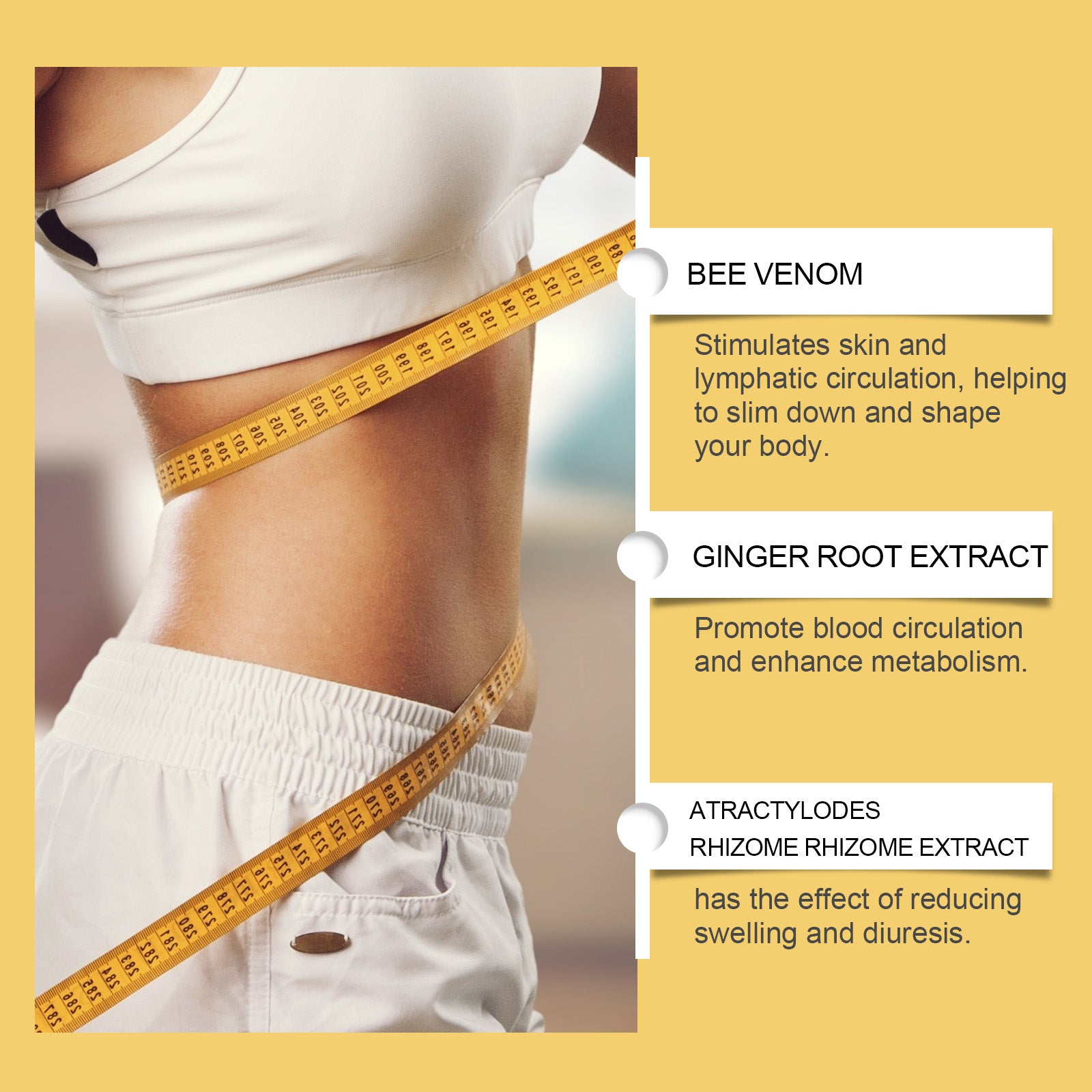 South Moon Bee Venom Body Care Cream, Herbal Essence Gentle Care Moisturizing Body Skin Care Cream - 5 - CJ