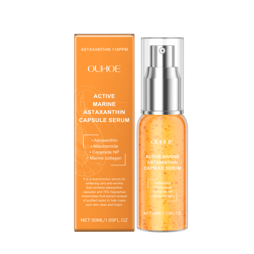 OUHOE Astaxanthin Facial Essence, Moisturizes And Moisturizes Delicate Skin Hydrating, Brightening And Moisturizing Skin Essence - 5.0 - CJ