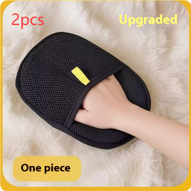 Pet Hair Remover Mitt Pet Hair Remover Gloves Deshedding Brush Glove For Dog Cat Rabbit With Long Short Curly Hair - 0 - CJ