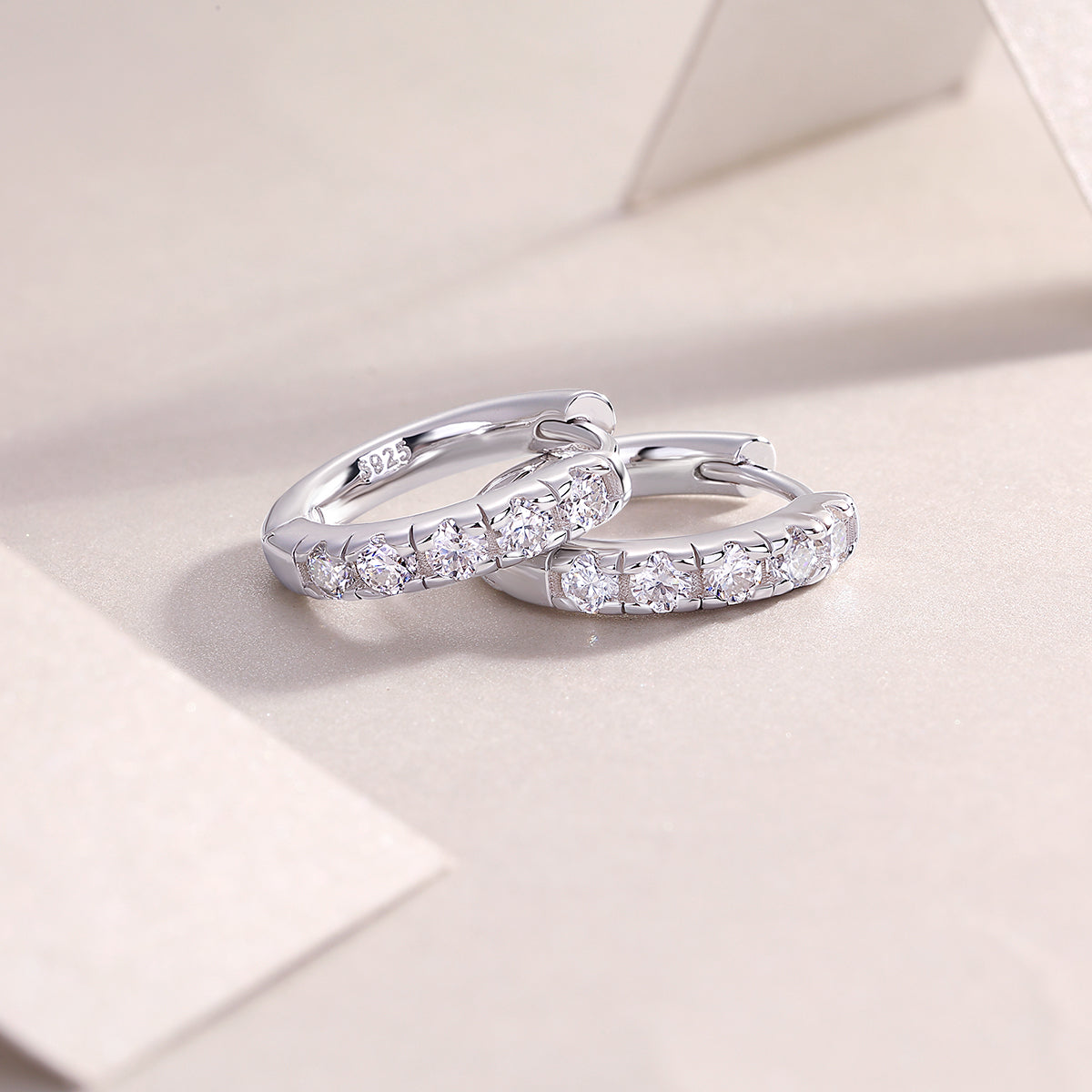 1Summer Iced Tea - Fashionable And Luxurious Diamond Jewelry Set With Moissanite S925 Sterling Silver And Platinum - plated Stud Earrings Prohibit TikTok sales - 5 - cjdropshipping