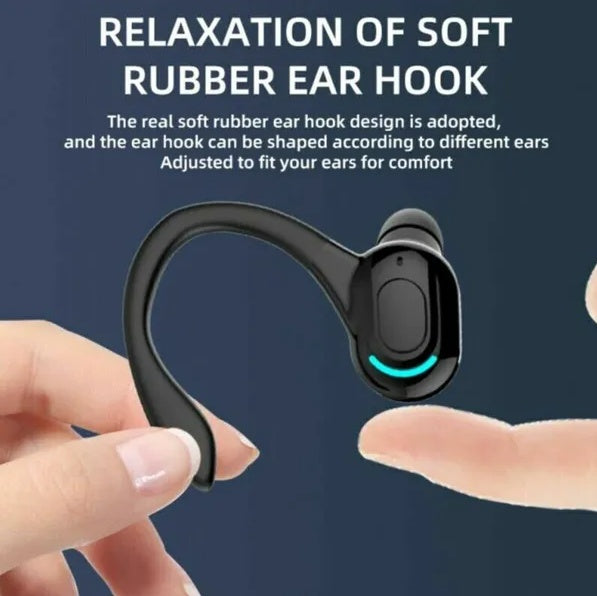 New Bluetooth 5.1 Headset Wireless Earbuds Earphones Stereo Headphones Ear Hook - 5 - CJ